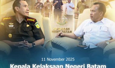 Kepala Dinas Pendidikan Batam Kunjungi Kejari Batam, Perkuat Sinergi dan Silaturahmi