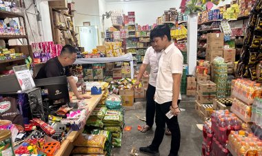 SATGAS PANGAN POLRESTA BARELANG CEK HARGA BERAS DI PASAR BENGKONG HARAPAN I, HARGA MASIH SESUAI HET