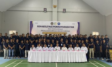 Lapas Kelas IIA Batam Gelar Pembukaan Program Rehabilitasi Sosial bagi Warga Binaan Tahun 2025