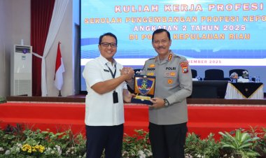 Polda Kepri Sambut Peserta Didik SPPK Angkatan ke-2, Siapkan Pemimpin Polri yang Digital dan Berkeadilan