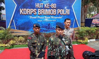 Wakapolda Kepri Brigjen Pol Dr. Anom Wibowo Apresiasi Peran Brimob dalam Peringatan HUT ke-80 dan Program Sosial