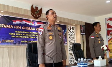 Polres Bintan Siap Gelar Operasi Zebra Seligi 2025