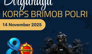 Keluarga Besar Rutan Kelas IIA Batam Sampaikan Ucapan Dirgahayu Korps Brimob Polri