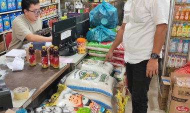 Pengendalian Harga Beras di Join Mart Sagulung, Satgas Pangan Polresta Barelang Pastikan Tidak Ada Pelanggaran HET