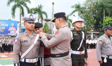 Apel Gelar Pasukan Operasi Zebra Seligi 2025 di Polres Karimun
