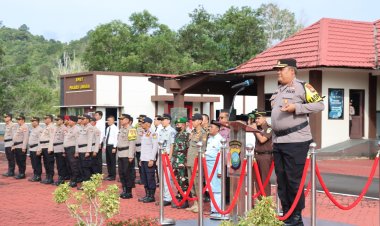 Polres Lingga Resmi Mulai Operasi Zebra Seligi 2025, Fokus pada Edukasi dan Kenyamanan Berkendara