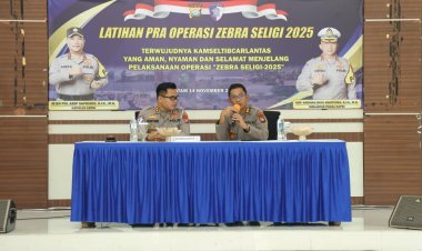 POLDA KEPRI GELAR LATIHAN PRA OPERASI ZEBRA SELIGI 2025