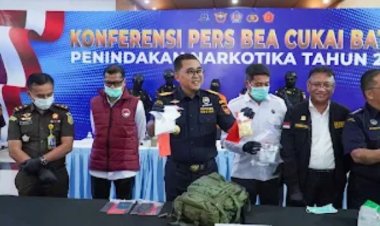 Bea Cukai Batam Gagalkan Dua Upaya Penyelundupan Narkotika di Pelabuhan dan Laut Kepri