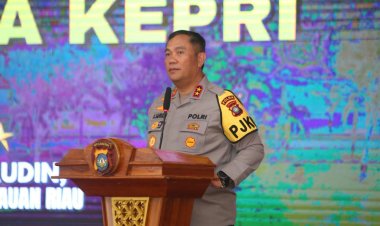 POLDA KEPRI GELAR SOSIALISASI MEMBANGUN BUDAYA POLRI YANG PRESISI DAN BERINTEGRITAS