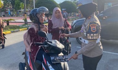 Operasi Zebra, Satlantas Polres Karimun Gelar Pemeriksaan Kelengkapan Kendaraan