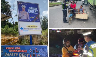 Satlantas Polresta Barelang Intensifkan Edukasi Keselamatan pada Ops Zebra Seligi 2025 di Lima Ruas Jalan Utama