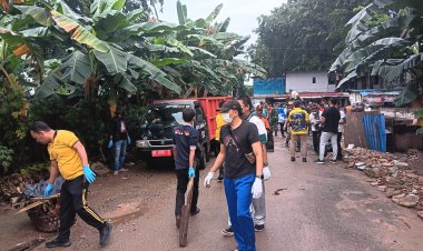 Sinergi TNI–Polri dan Masyarakat Wujudkan Lingkungan Bersih di Jodoh Square