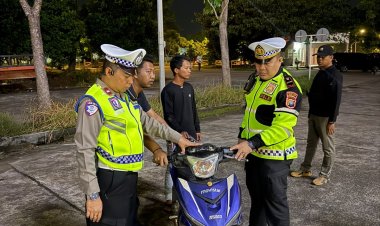 Satlantas Barelang Penertiban Balap Liar dan Knalpot Brong: 66 Kendaraan Terjaring Operasi Zebra Seligi 2025