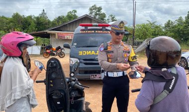 Satu Minggu Operasi Zebra Seligi 2025: Polres Bintan Catat "Nihil" Kecelakaan, Ratusan Pelanggar Ditegur