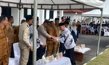 HUT PGRI & Hari Guru Nasional 2025, Polres Lingga Tegaskan Komitmen Dukung Dunia Pendidikan