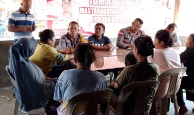 Polsek Batu Ampar Gelar Jumat Curhat Kamtibmas Bersama Warga Sei Jodoh