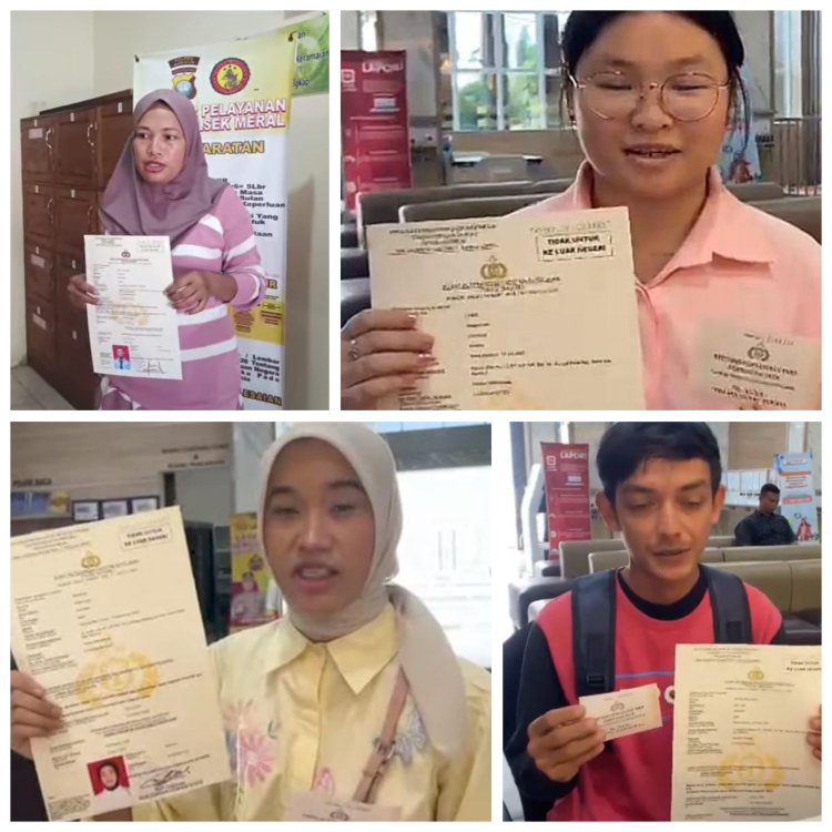 Masyarakat Puas Terhadap Pelayanan SKCK Sat Intelkam Polres Karimun