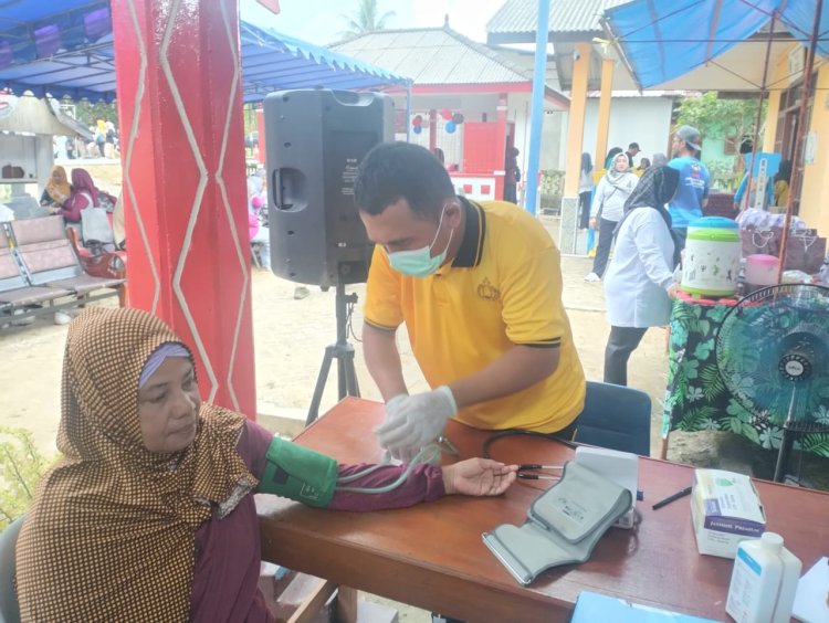 Sinergi Kesehatan: Sidokkes Polres Lingga dan Instansi Terkait Wujudkan Masyarakat Sehat di Hari Kesehatan Nasional ke-61