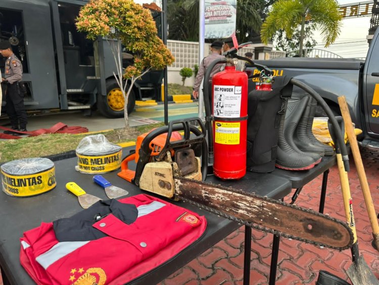 Sat Samapta Polres Karimun Gelar Pengecekan Peralatan SAT Terbatas