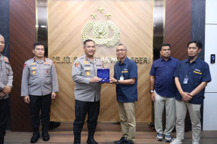 KAPOLDA KEPRI TERIMA KUNJUNGAN SILATURAHMI BULOG WILAYAH RIAU-KEPRI, PASTIKAN DISTRIBUSI PANGAN DI WILAYAH KEPRI LANCAR