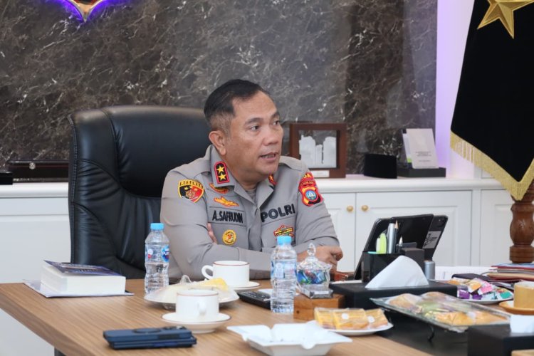 KAPOLDA KEPRI TERIMA AUDIENSI BADAN EKSEKUTIF MAHASISWA POLITEKNIK NEGERI BATAM