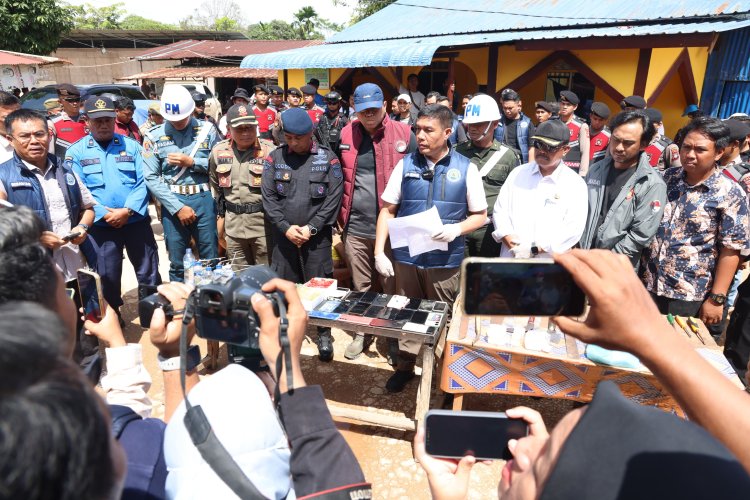 Perangi Narkoba, Polda Kepri dan BNNP Kepri Gelar Operasi di Muka Kuning: Puluhan Warga Diamankan
