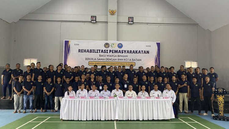 Lapas Kelas IIA Batam Gelar Pembukaan Program Rehabilitasi Sosial bagi Warga Binaan Tahun 2025
