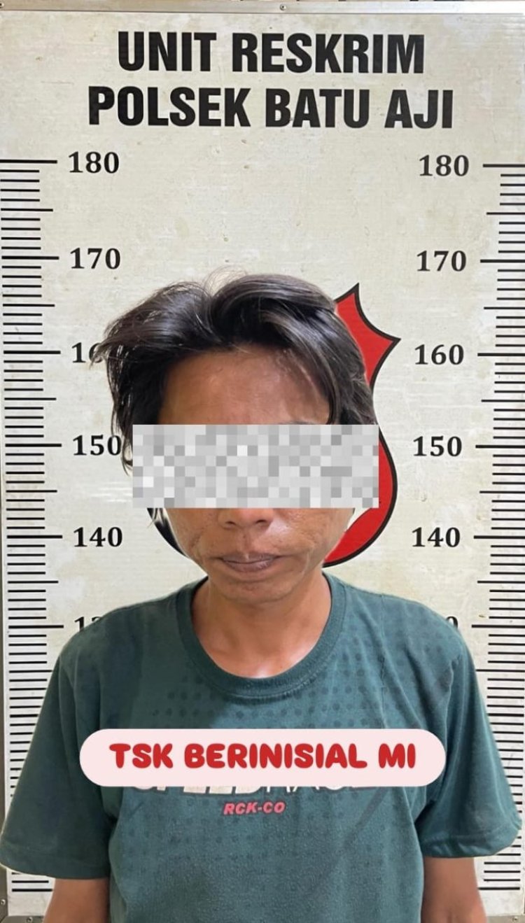 Reskrim Polsek Batu Aji Ringkus Pelaku Pencurian Kalung Emas di Plaza Fanindo