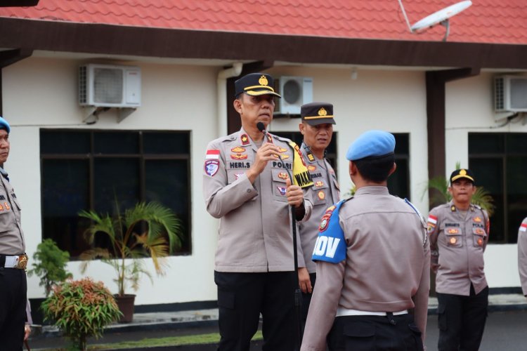 Demi terwujudnya sikap disiplin, Propam Polres Bintan lakukan Opsgaktiplin