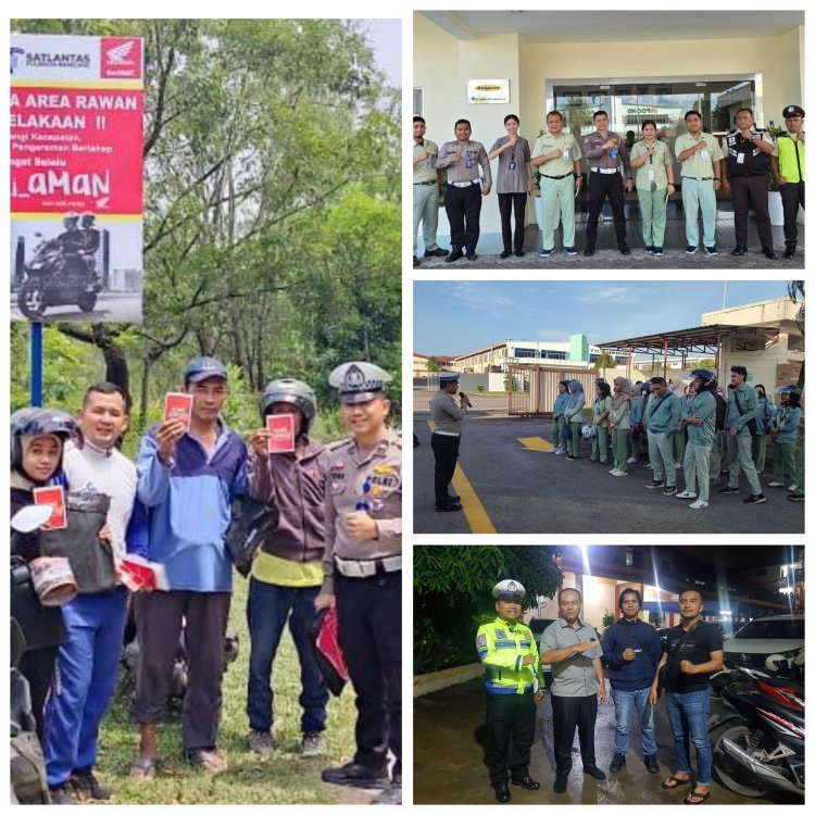 Operasi Zebra 2025: Satlantas Polresta Barelang Turun Langsung Beri Himbauan Keselamatan kepada Warga
