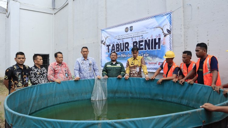 TABUR 3.000 BENIH IKAN NILA, LAPAS BATAM & TUNAS BIOFLOK INDONESIA PERKUAT KETAHANAN PANGAN BERBASIS TEKNOLOGI MODERN