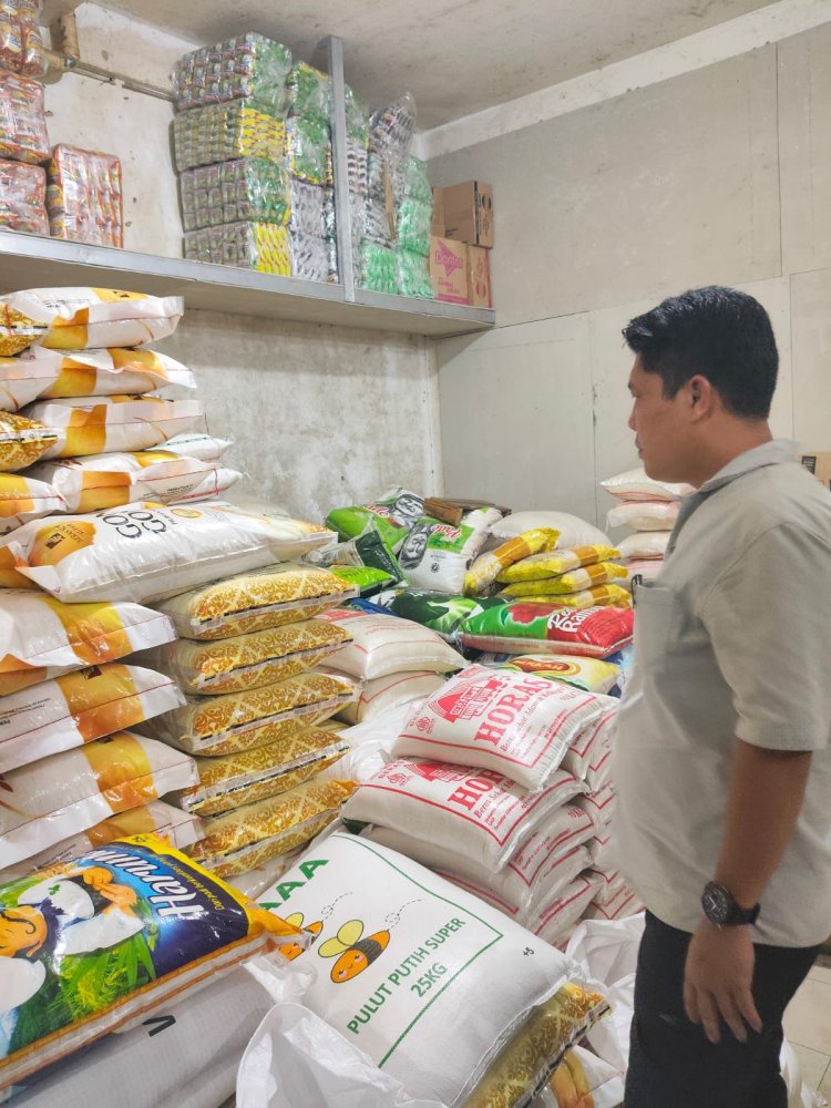 Satgas Pangan Polresta Barelang Pastikan Harga Beras di Sagulung Sesuai HET