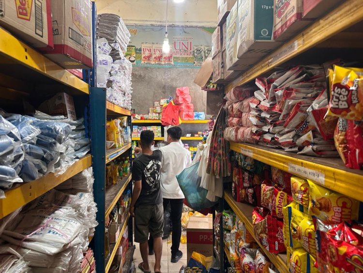 Satgas Pangan Polresta Barelang Cek Harga Beras di Pasar Botania, Seluruh Distributor Patuh HET