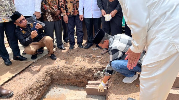 Kapolsek Sekupang Hadiri Groundbreaking Rumah Qur’an BWI Batam, Tegaskan Dukungan untuk Pembinaan Generasi Muda