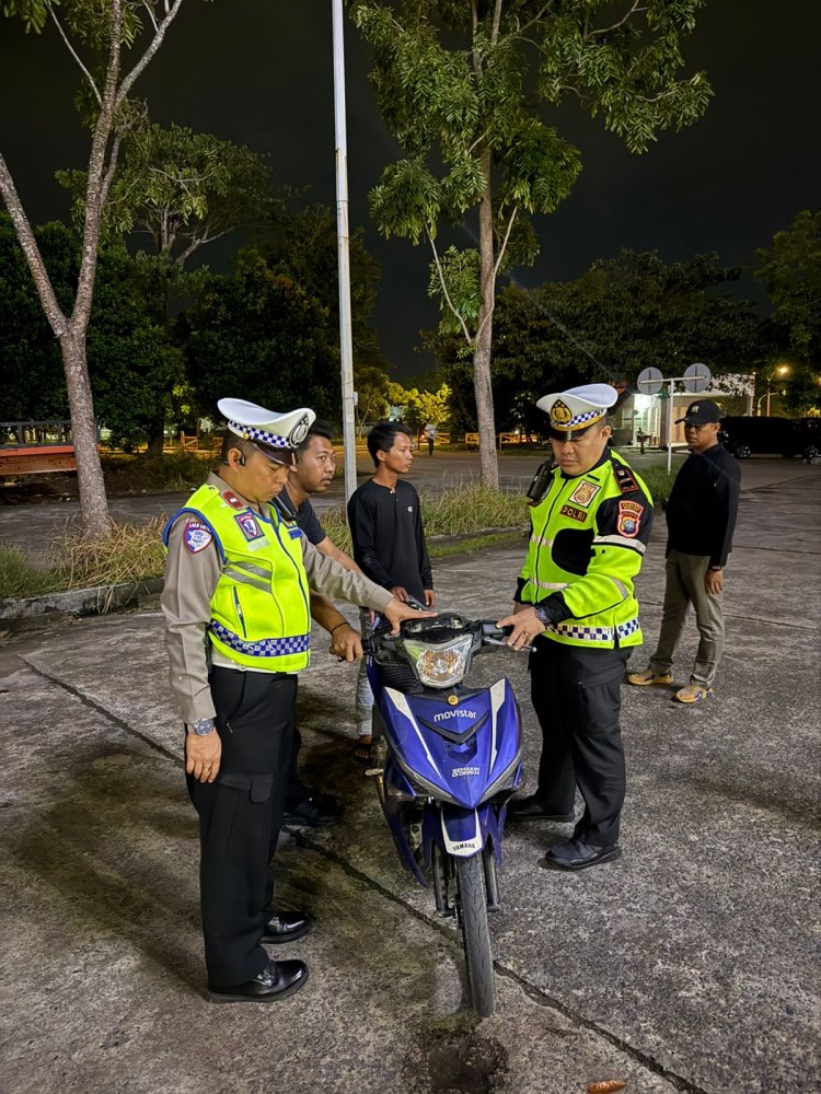 Satlantas Barelang Penertiban Balap Liar dan Knalpot Brong: 66 Kendaraan Terjaring Operasi Zebra Seligi 2025
