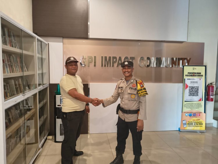 Polsek Bengkong Gelar Minggu Kasih Kamtibmas Bersama Jemaat Gereja Impact Community Bengkong Indah