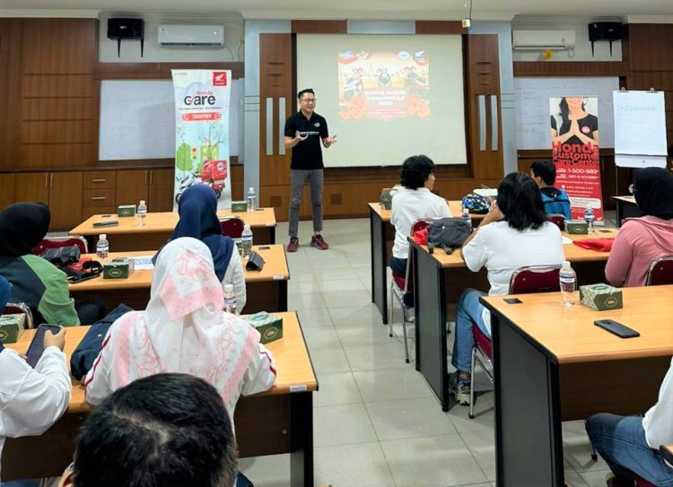 Capella Honda Ajak IPSM Batam Lihat Langsung Proses PDI dan Edukasi Safety Riding