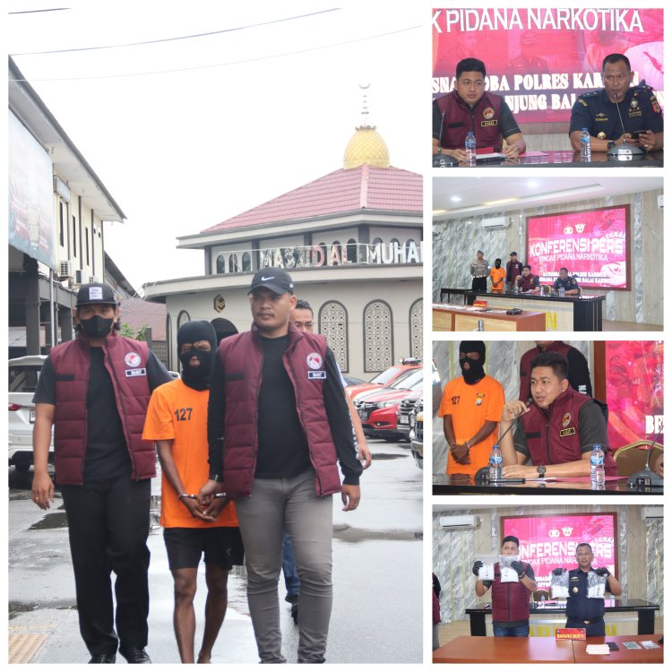 Pengungkapan Penyuludupan Narkotika Oleh Bea Cukai dan Satresnarkoba Polres Karimun