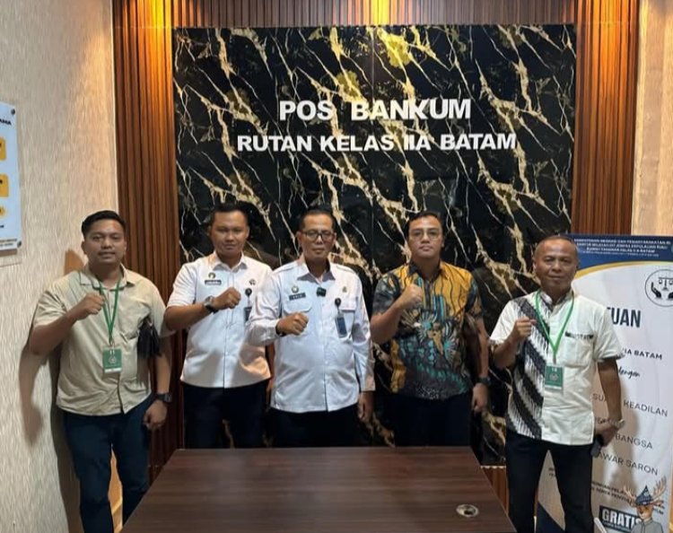 RUTAN KELAS IIA BATAM RESMI JALIN KERJA SAMA DENGAN TIGA LEMBAGA BANTUAN HUKUM