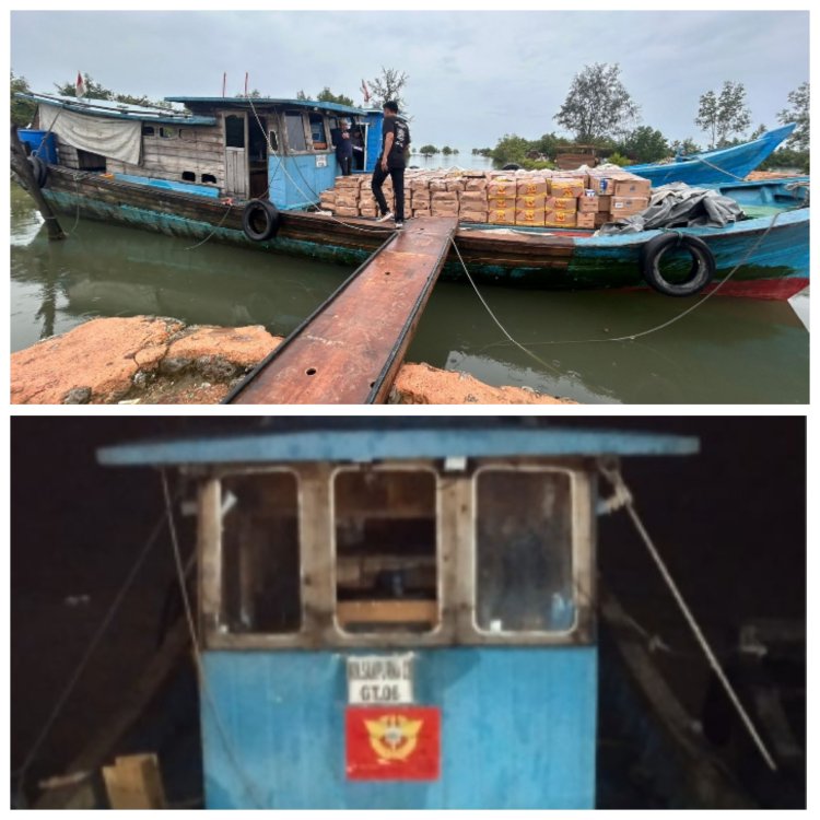 Sinergi Aparat Batam Amankan Kapal dan Truk Bermuatan Barang Ilegal di Pelabuhan Tanjung Sengkuang
