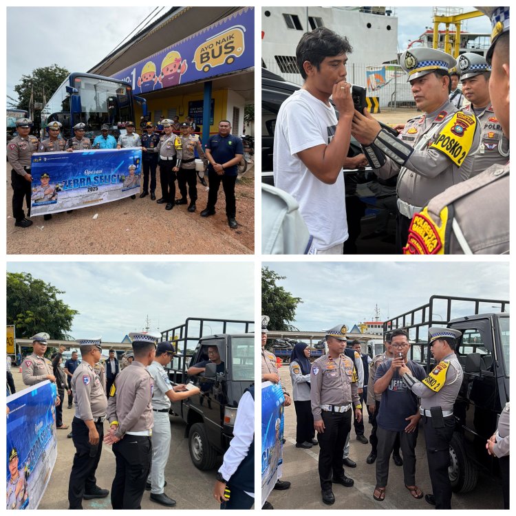 Satlantas Polresta Barelang Gelar Pengecekan Alkohol dan Ramcheck Pengemudi dalam Operasi Zebra Seligi 2025