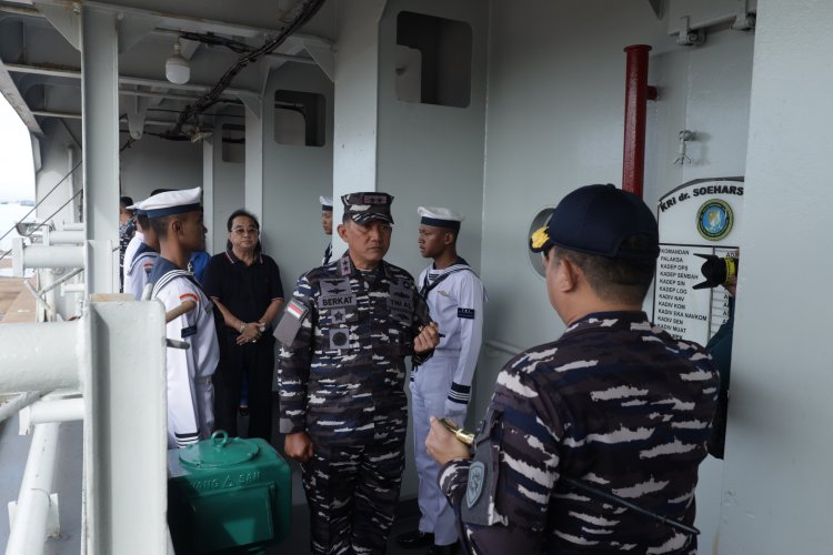 WUJUDKAN INDONESIA POROS MARITIM DUNIA, DANKODAERAL IV LEPAS PESERTA PPKM 2025 MENUJU JAKARTA