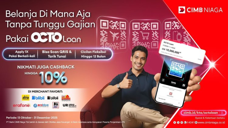 CIMB Niaga Luncurkan Fitur Baru OCTO Loan untuk Pembayaran Transaksi via QRIS