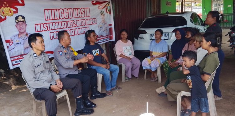 Minggu Kasih Kamtibmas Polsek Batu Ampar: Warga Komplek Citra Permai Sampaikan Aspirasi, Polsek Perkuat Layanan 110 dan Dumas Kapolsek