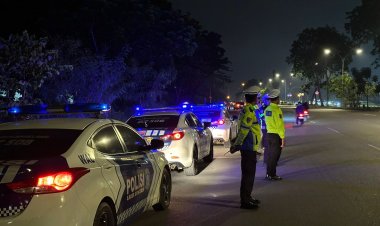 Batam Aman Satlantas Polresta Barelang Awasi Titik Rawan Balap Liar Hingga Dini Hari