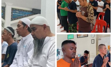 Lapas Kelas IIA Batam Gelar Doa Bersama untuk Korban Bencana Alam di Sumatera Barat