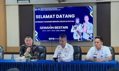 Rutan Kelas IIA Batam Terima Kunjungan Observasi Mahasiswa Fakultas Hukum UIB