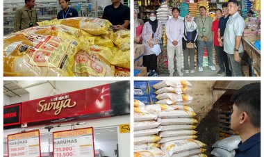 Satreskrim Satgas Pangan Polresta Barelang Laksanakan Pengawasan Harga Beras di Sejumlah Titik Strategis Kota Batam