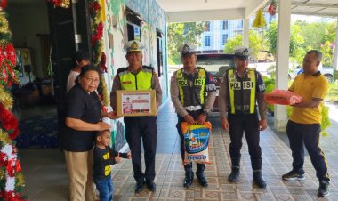 Sambut Natal 2025, Polres Karimun Salurkan Bantuan Sosial