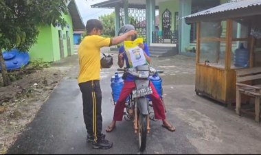 Kepedulian Polri yang Menghangatkan: Sembako Kapolres Lingga untuk Warga Membutuhkan